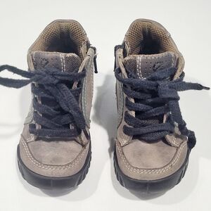 ECCO Stylish Kids Brown Lace-Up Shoes Winter Boots